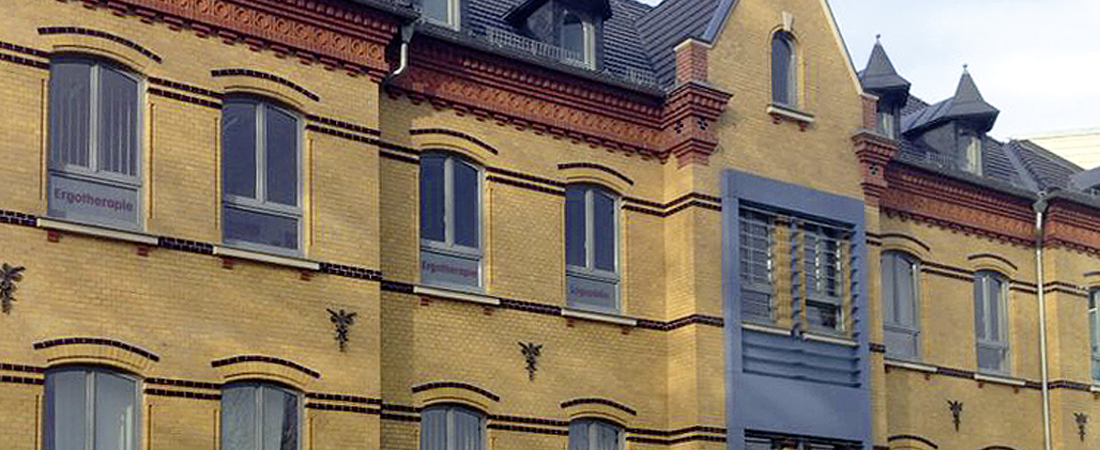 Bildausschnitt Außenfassade der Praxis für Ergotherapie Mahn in Schmölln Bildausschnitt Außenfassade der Praxis für Ergotherapie Mahn in Schmölln